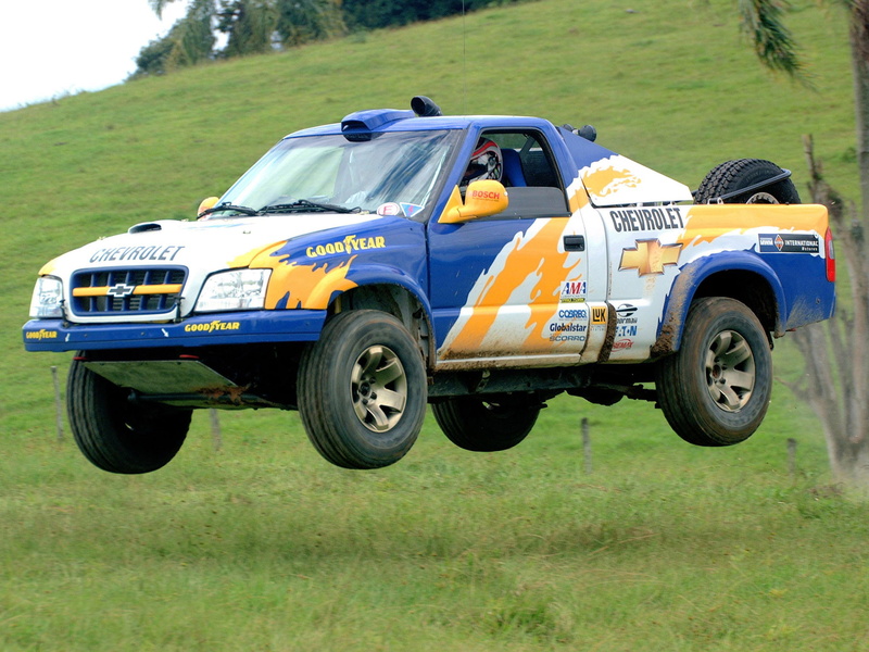 rally, chevrolet, race, baja, 2005, 4x4, racing, offroad, s 10, pickup, 1080P, truck