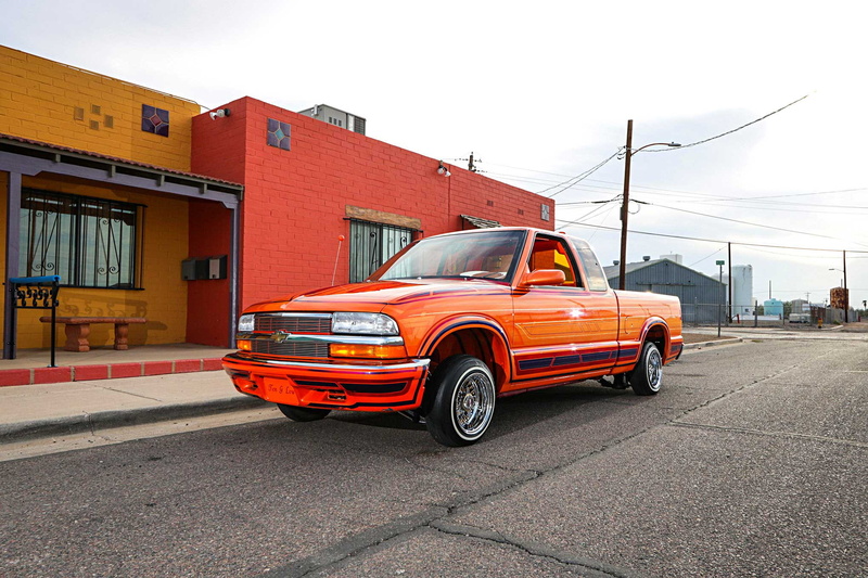 truck, custom, 1080P, vehicle, chevrolet, lowrider, automobile, pickup, 1998, auto, s-10