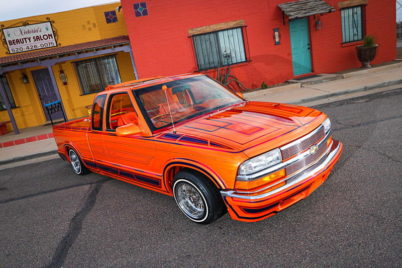 auto, s-10, custom, automobile, 1998, vehicle, lowrider, truck, 1080P, pickup, chevrolet