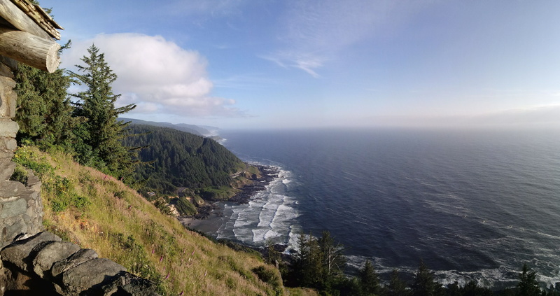 no people, non-urban scene, sky, day, coast, land, tranquil scene, oregon, travel destinations, seascape, environment, landscape, beauty in nature, sea
