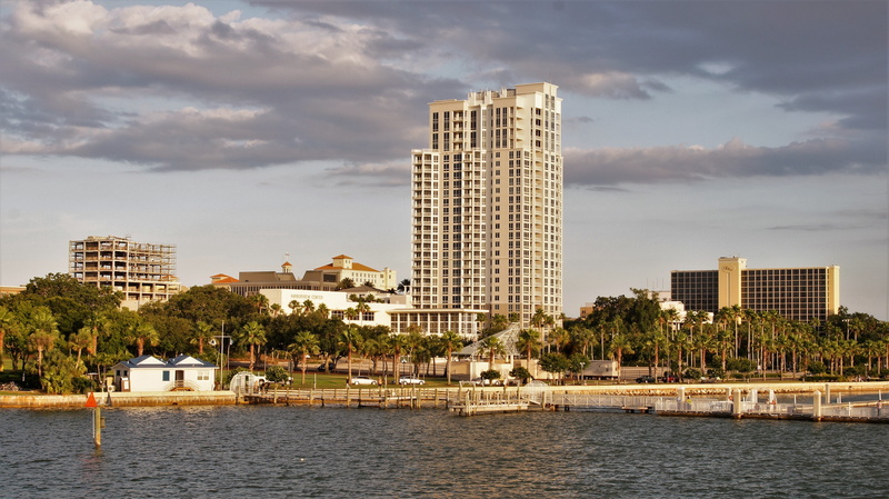4K, cloud - sky, clearwater, apartment, nature, day, travel, architecture, water, tree, ocean, building, landscape, sky, tower, coast, no people, hotel