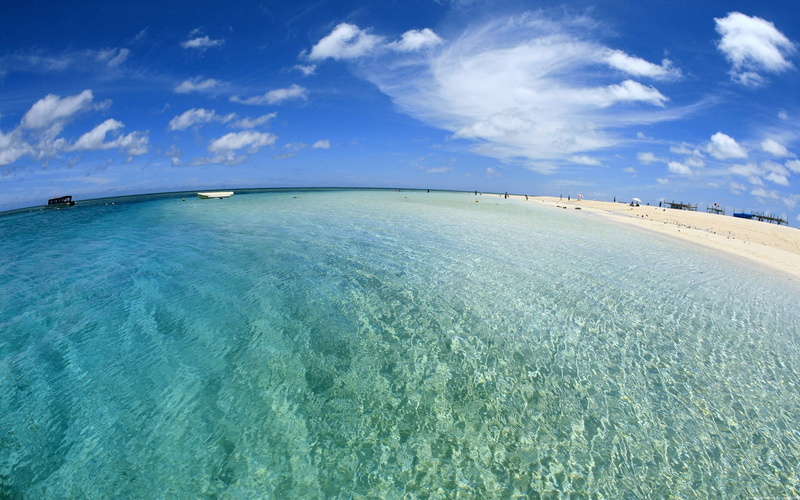 beach, water, coast, sand, gulf, 1080P, transparent, sky