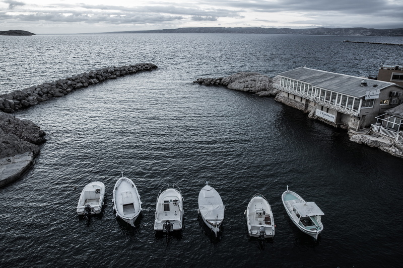 body, architecture, marseille gulf, nature, travel, white, bots, high angle view, cloud - sky, horizon, beauty in nature, mediterranean sea, loneliness