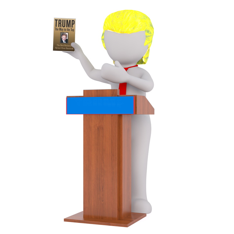 white, copy space, 3d model, creativity, book, art and craft, illustration, still life, trump, facebook, 8K, donald, toy, lectern, president, shape, indoors
