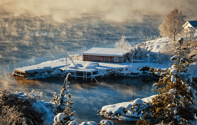 architecture, lake, frozen, cold temperature, transportation, sea, nature, filled, water, no people, built structure, outdoors, mode of transportation