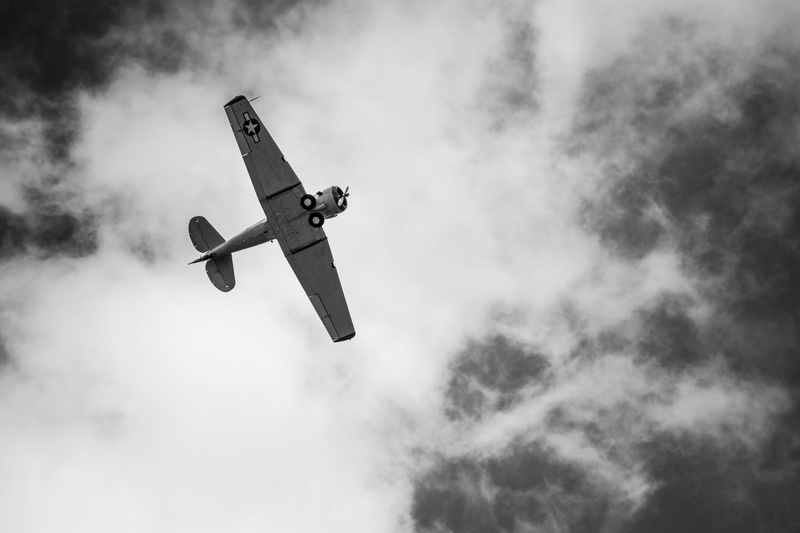 bolingbrook, military, emitting, on the move, mode of transportation, usa war plane, 5K, flying, world war plane, white, motion, gray plane, travel, low angle view
