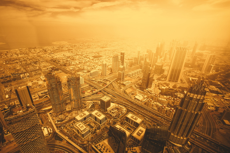 city, sky, amazing, skyscraper, gold colored, built structure, urban skyline, heights, cityscape, architecture, skyscrapers, building exterior, no people