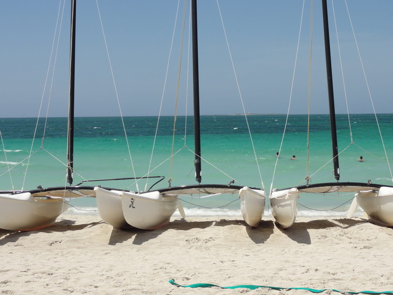 water, Cuba, no people, horizon over water, nature, nautical vessel, sunlight, sand, summer, land, day, transportation, sky, mode of transportation, tranquil scene