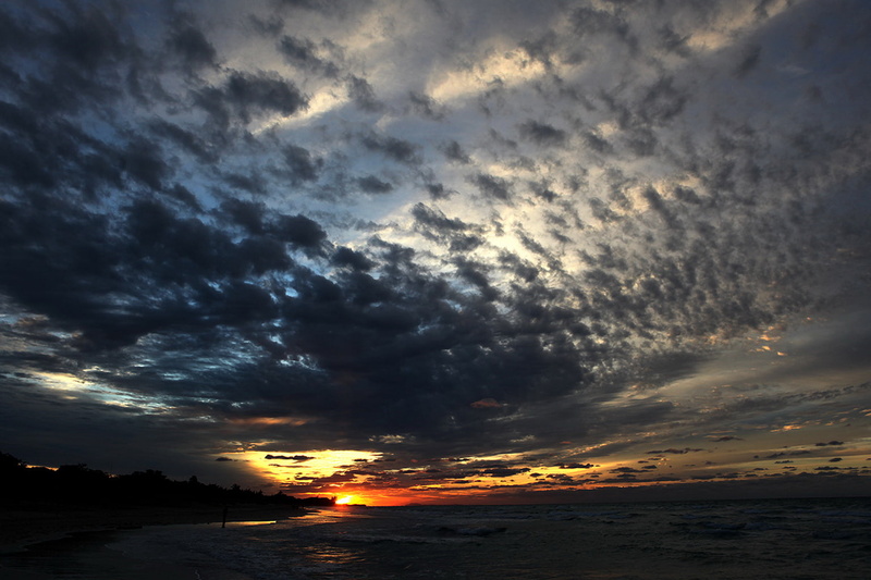 Varadero, 720P, sunset, clouds, the evening