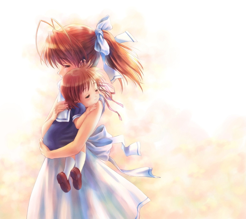 1080P, Anime, Nagisa Furukawa, Ushio Okazaki, Clannad