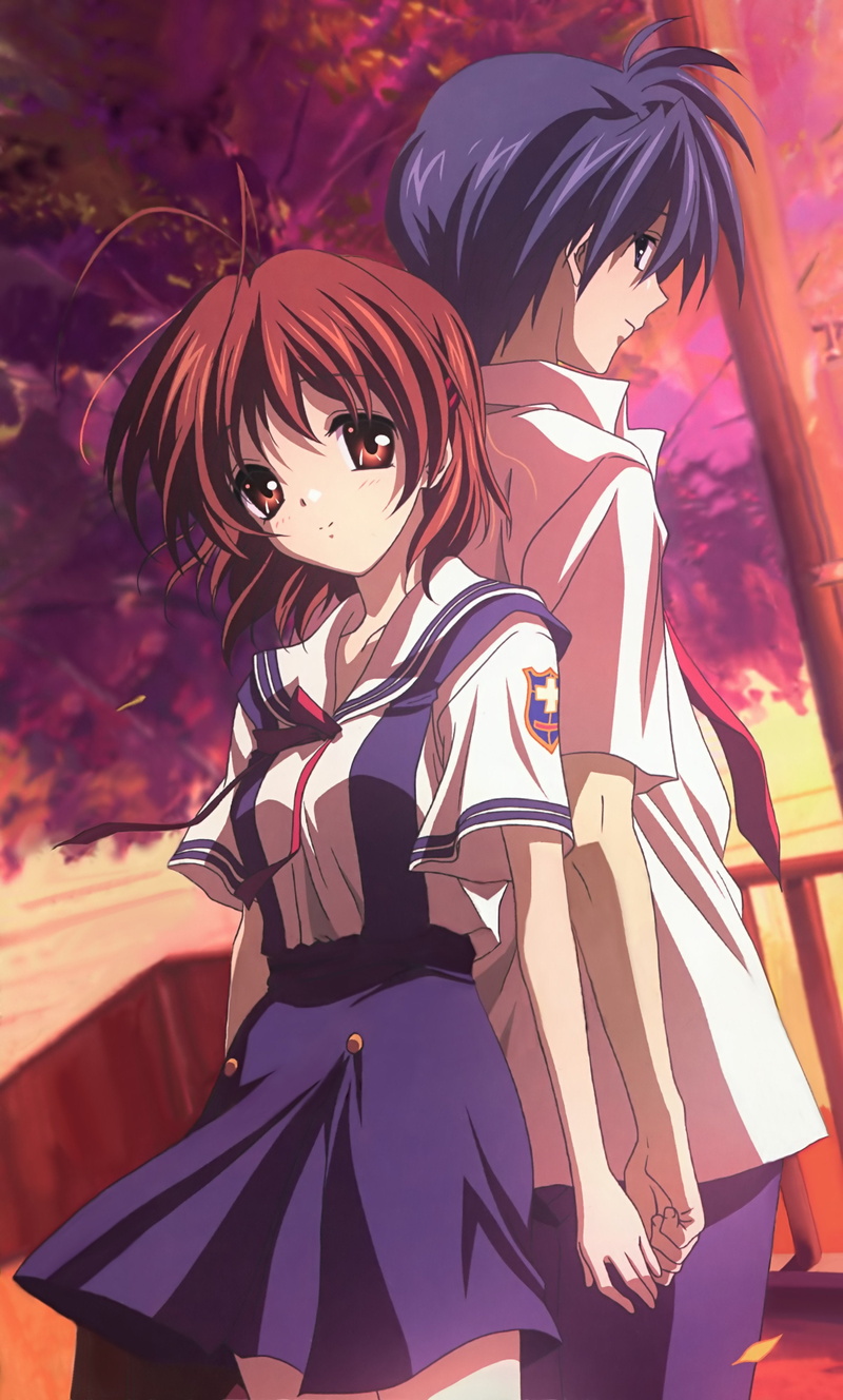 clannad, nagisa, okazaki, tomoya, 4K, furukawa