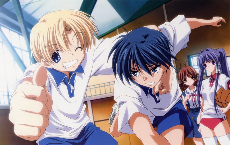 Nagisa Furukawa, Tomoya Okazaki, Clannad, 1080P, Fujibayashi Kyou, Sunohara Yôhei