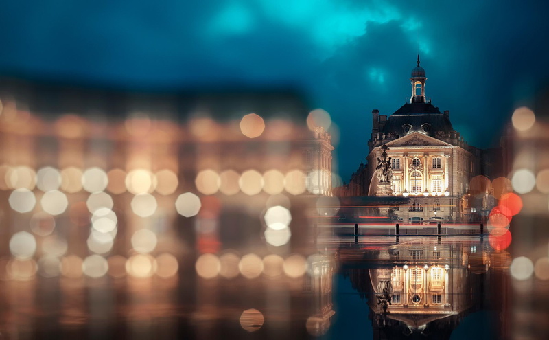 place, bordeaux, paris, glare, bourse, place de la bourse, 1080P, la, de