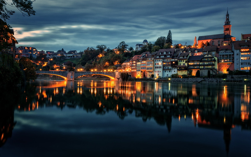 part, hd, germany, small, rttemberg, resolution, town, 1080P, district, baden, desktop, w, waldshut, laufenburg