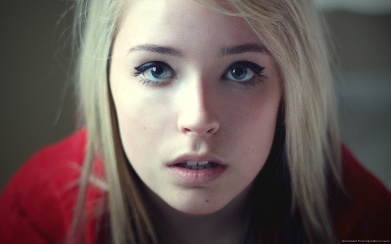 talia, blondes, hair, long, hd, cherry, art, closeup, faces, blossom, covering, people, women, 720P, wallpape, hot, x, strategic, girls