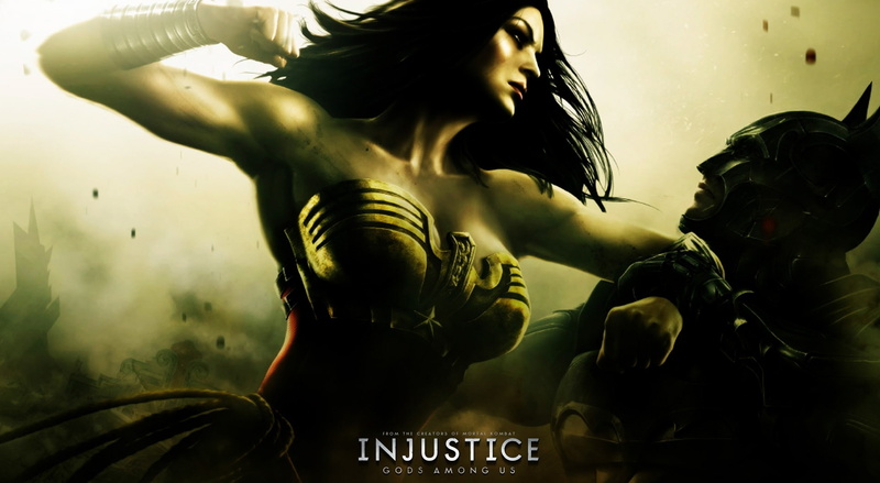 injustice, creativity, us, 2013, Batman, wonder, Other Games, waist up, wonder woman, human representation, text, indoors, dancing, among, mannequin, fashion