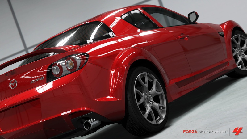 cars, art, hd, 1080P, x, Video Games, video, Xbox 360, motorsport, xbox, games, forza, red, rx, mazda