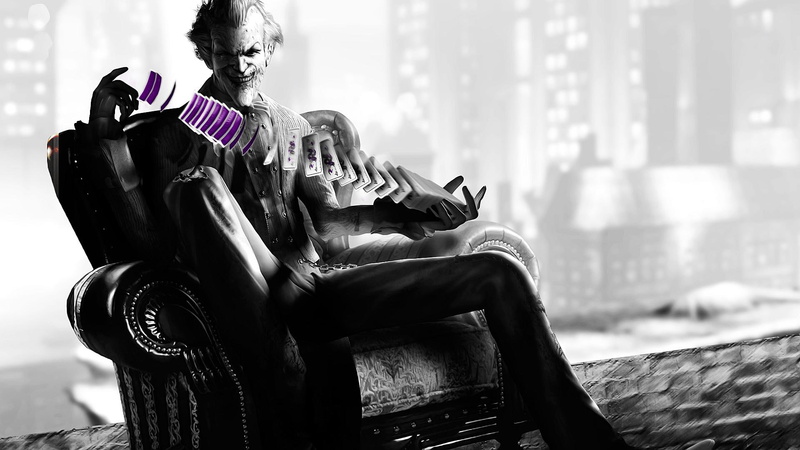 gotham, 1080P, arkham city, games, joker, batman, play