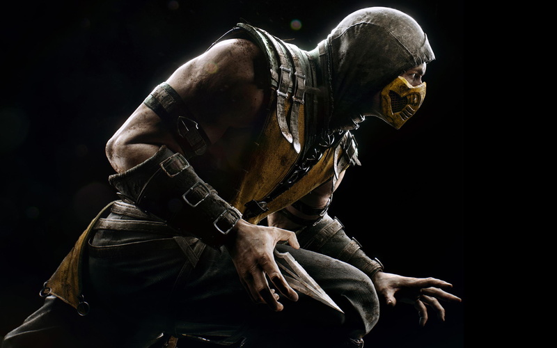 kombat, pose, ninja, mortal kombat x, 2K, scorpio, mortal, x