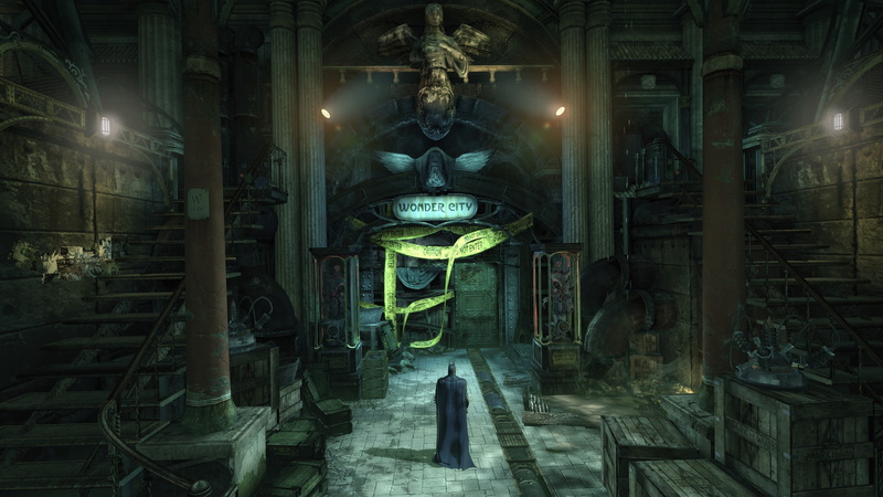 2K, illuminated, the past, building, place of worship, night, architecture, batman, statue, no people, representation, indoors, religion, cover, lighting equipment