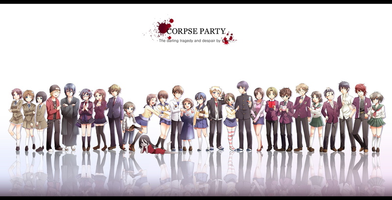 horror anime, video games, 2K, Corpse Party