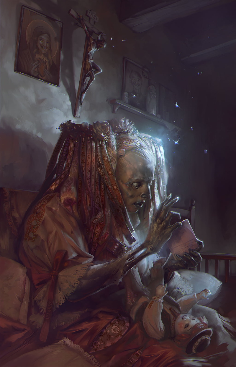 horror, witch, ghost, halloween, nature, celebration, 720P, monster - fictional character, females, digital composite, demon - fictional character, spooky