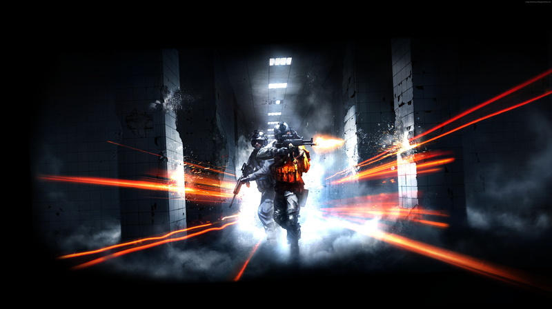 shooter, fire, 5k, 2015, 4k, 4K, PC, soldier, shooting, game, tunnel, Battlefield Hardline, screenshot, gun