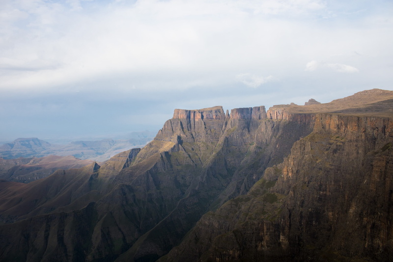 coulds, travel destinations, south africa, 2K, formation, drakensberg, day, environment, mountain, cloud - sky, sunset, non-urban scene, geology, remote