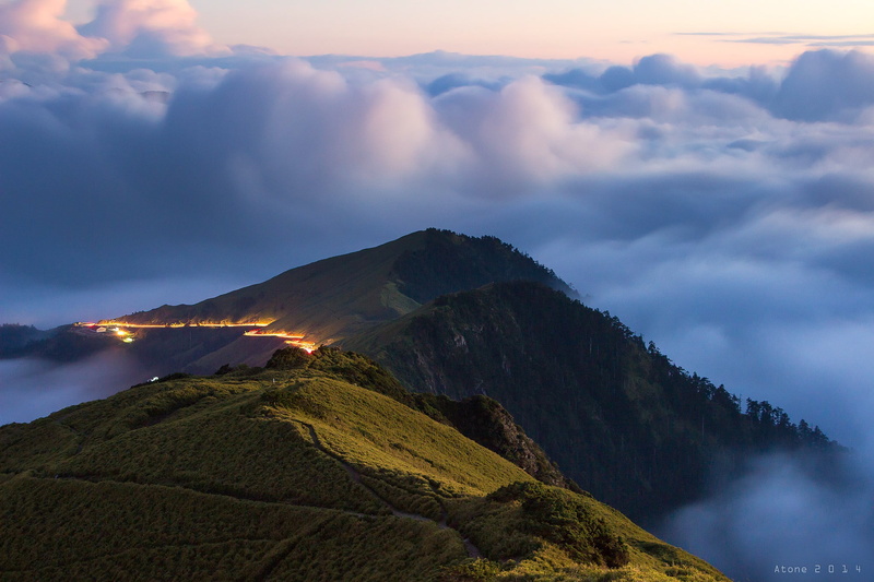 landscape, day, non-urban scene, mountain peak, Taiwan, birds eye view, nature, land, mountains, tranquil scene, forest, scenics - nature, trees, 1080P
