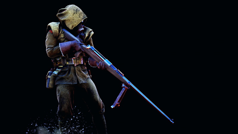 Solider, 5K, 5K, Battlefield 1, Tank Destroyer