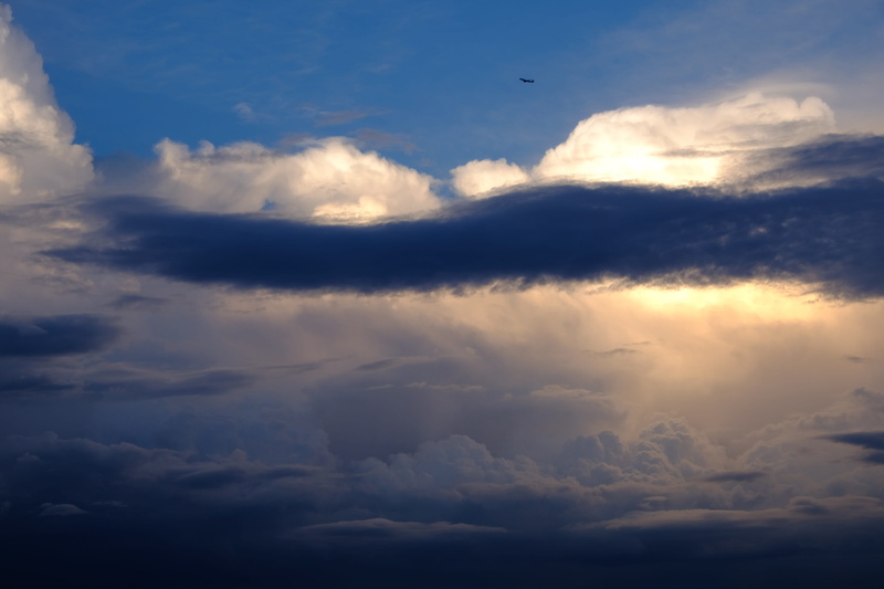 weather, dark sky, storm, lighting, nature, mood, cloudscape, gewitterstimmung, shadow, idyllic, weather mood, Thunderstorm, dramatic sky, force of nature
