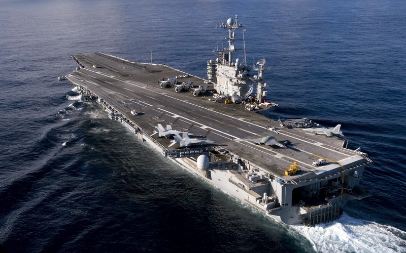 2K, the carrier, USS Harry S. Truman, weapons