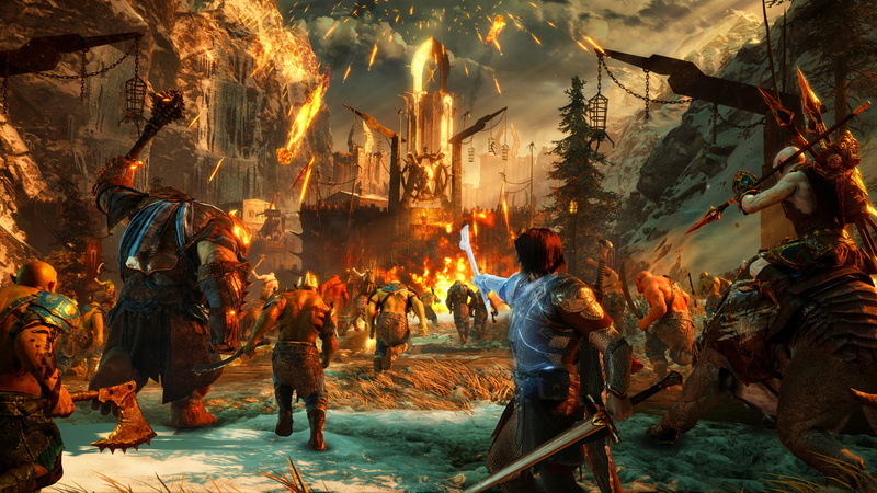 fantasy, action, middle, lord, fighting, 4K, shadow, war, videogame, rings, earth, lotr, adventure, game