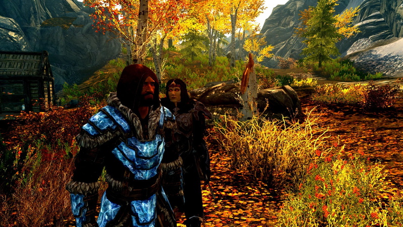vampires, Bethesda Softworks, 1080P, The Elder Scrolls V: Skyrim, landscape, video games