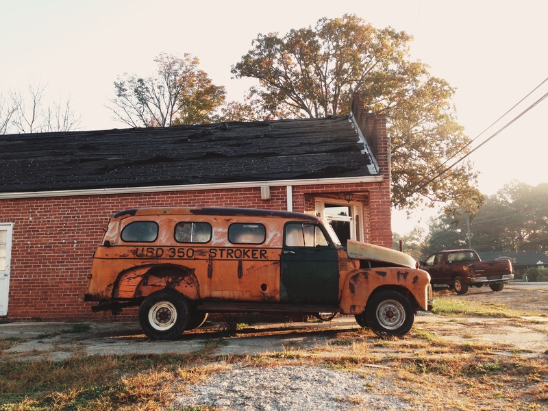 aged, agriculture, motor vehicle, junk, old, automobile, abandoned, rusty, rusted, architecture, built structure, antique, clear sky, vintage, dirty, farm