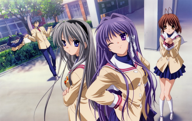 anime girls, anime, 4K, Clannad