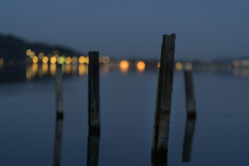 safety, grau, sky, wood - material, coast, focus on foreground, wooden, night, no people, boundary, ocean, dawn, fence, outdoors, red sky, wooden post