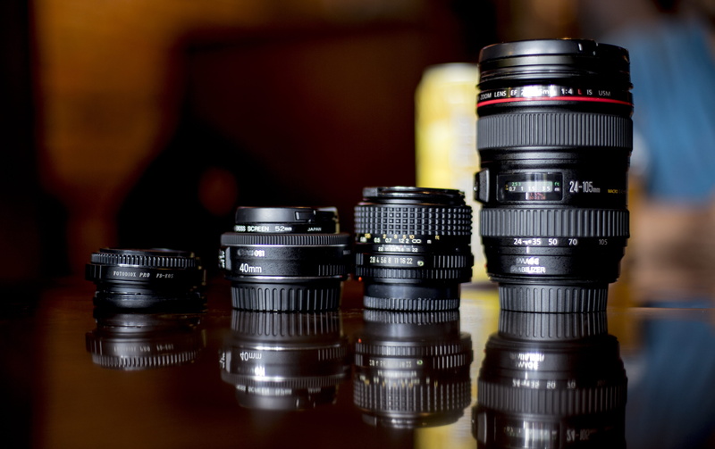 gear, photographing, camera - Photographic Equipment, lens - Optical Instrument, len, large group of objects, shallow, indoors, technology, photograph
