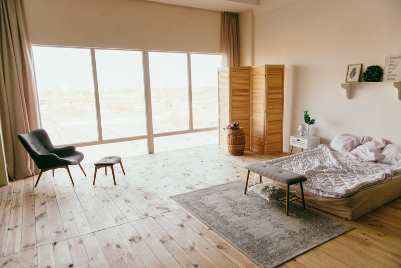 furniture, bed, modern, pillow, domestic room, absence, table, 5K, carpet, home showcase interior, seat, interior decoration, day, interior design, comfortable