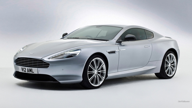 1080P, cut out, transportation, silver, modern, metal, indoors, Aston Martin DB9, wheel, sedan, vitality, benz, silver cars, profile view, aluminum, studio shot
