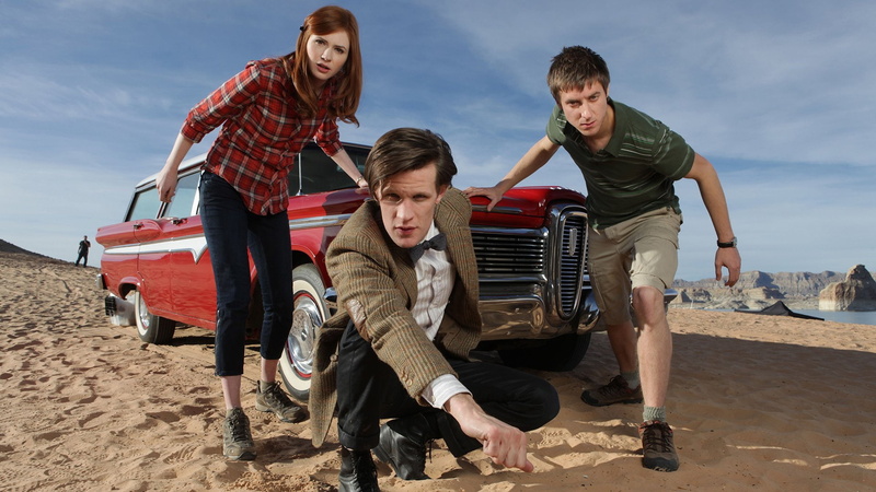 togetherness, young men, men, casual clothing, nature, Matt Smith, transportation, emotion, son, front view, Doctor Who, looking at camera, people, sky