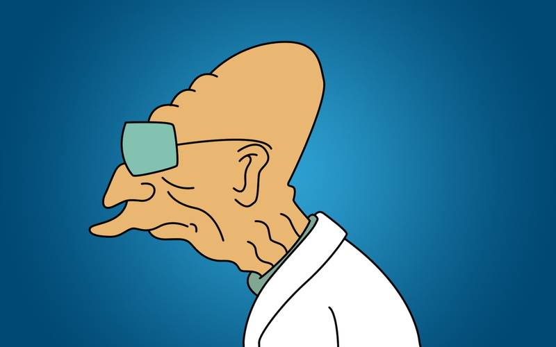 720P, Futurama, Professor Farnsworth