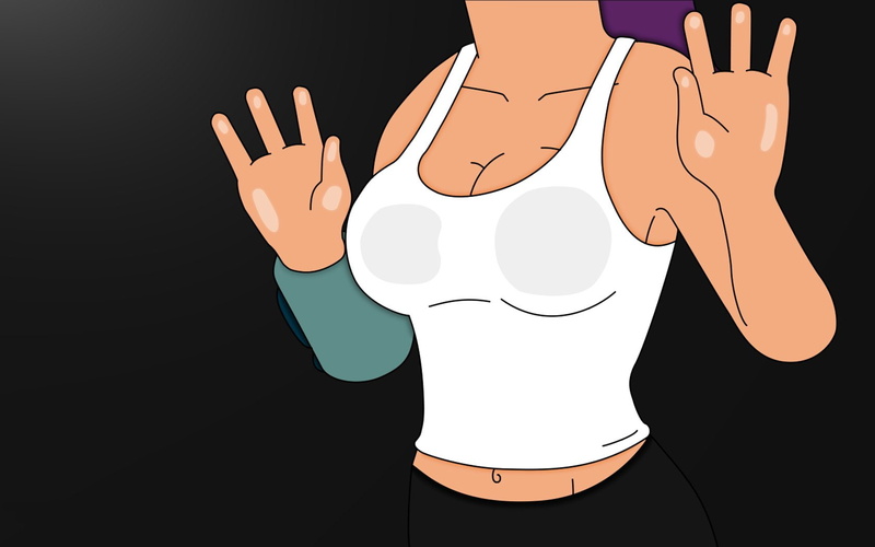  Futurama, leela, 720P