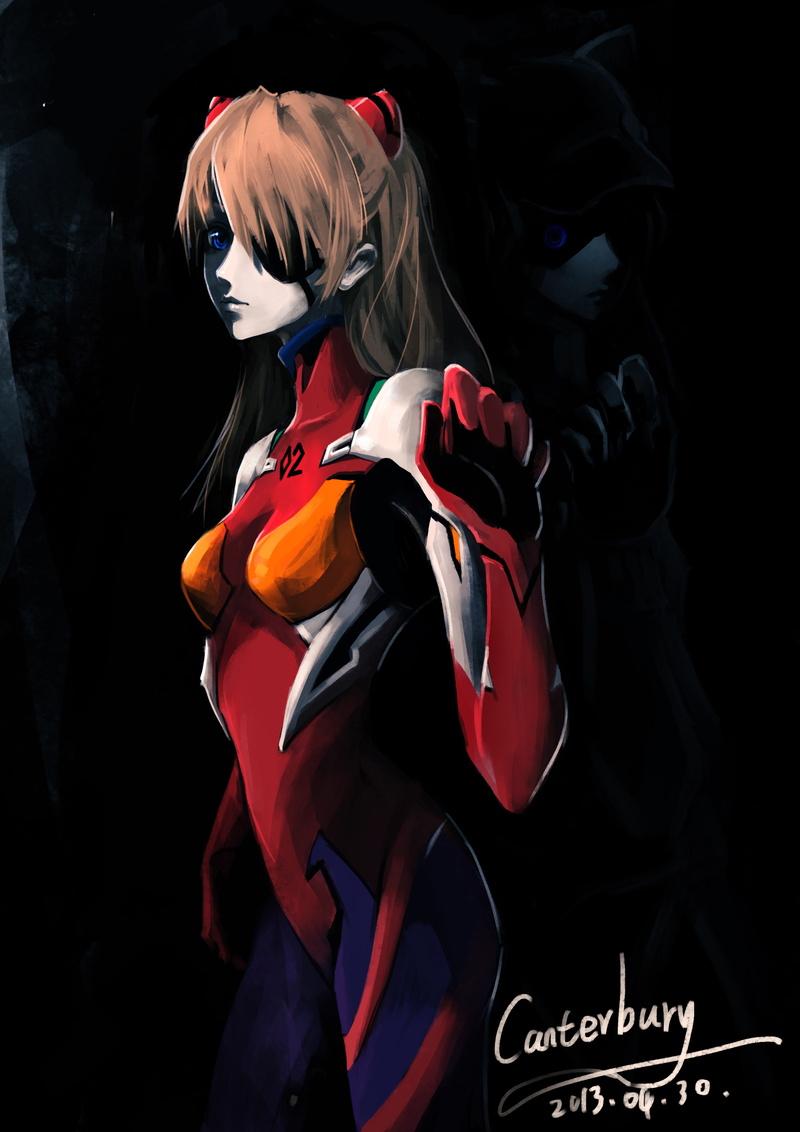 anime, Neon Genesis Evangelion, dark, Asuka Langley Soryu, 2K, Evangelion:3.0, portrait display