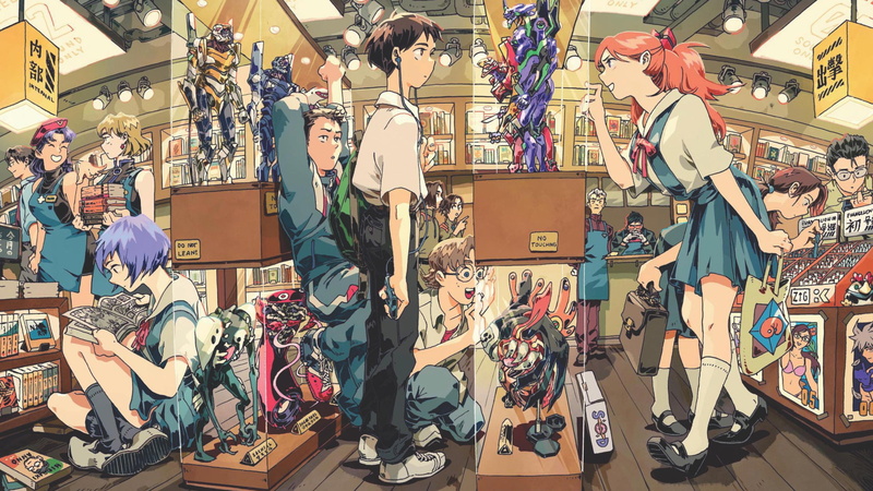 Evangelion Anima, 1080P, Asuka Langley Soryu, Ikari Shinji