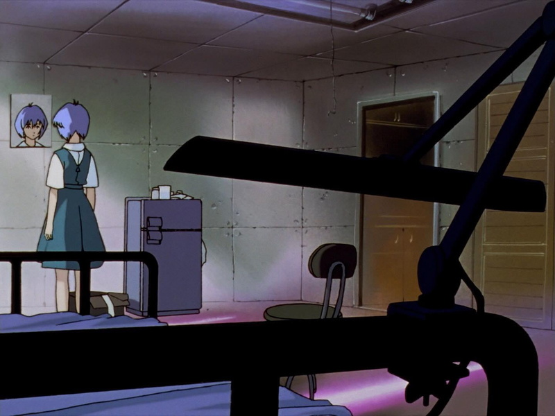 anime scenary, Evangelion Anima, blue hair, 720P, Ayanami Rei
