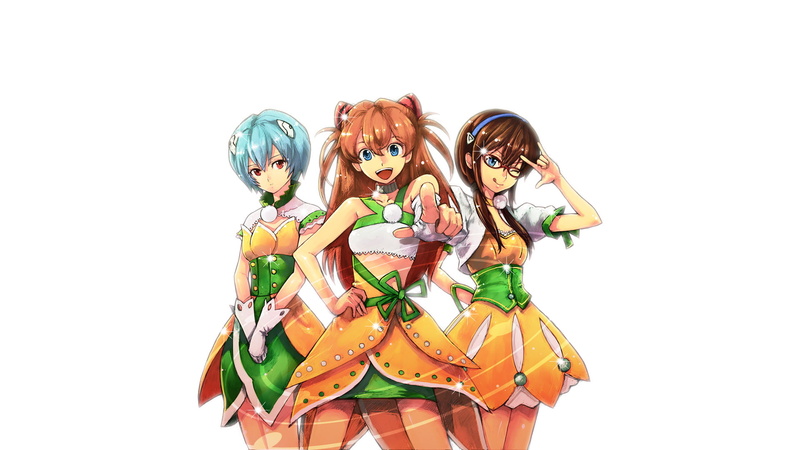 1080P, Mari Makinami Illustrious, Evangelion: 2.0 You Can (Not) Advance, Rei Ayanami, Asuka Langley Sohryu, Evangelion