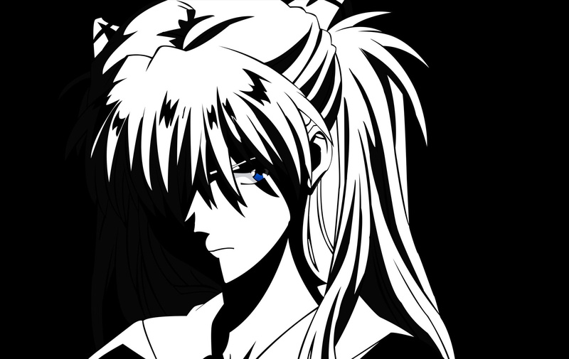 representation, art and craft, indoors, nature, 720P, design, silhouette, creativity, Evangelion, close-up, black background, Evangelion: 2.0 You Can (Not) Advance