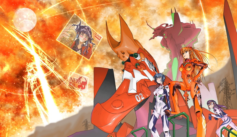 Evangelion, Evangelion Unit-02, Evangelion: 2.0 You Can (Not) Advance, Asuka Langley Sohryu, Shinji Ikari, 1080P, Rei Ayanami