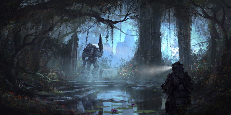Titanfall, Titan, 2K, Pilot, Robot, Art, Electronic Arts, Soldiers, Respawn Entertainment